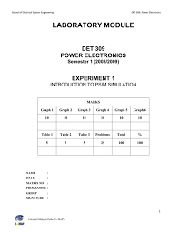 Now what is a clock? Lab 1 Introduction To Psim