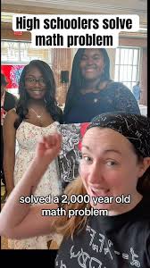 Congratulations to Ne’Kiya Jackson & Calcea Johnson! #maths #winner #stem