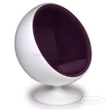 ball chair white fiberglass purple microfiber 799 ball chair chair furniture