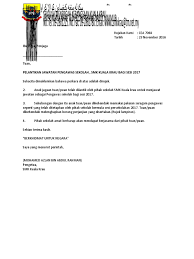 Adapun tujuan dari digunakannya surat niaga tersebut adalah untuk memperoleh keuntungan bagi perusahaan dan memajukan perusahaan. Contoh Surat Lantikan