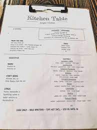 Avocado toast $8/with egg $10. Kitchen Table Menu Fotografia De Kitchen Table Tulum Tripadvisor
