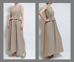 ブラウジングマキシワンピース パターン 型紙 販売 マキシワンピース ワンピース カットソーワンピース