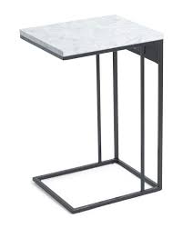 Faux Marble Charging Station C Table Faux Marble C Table Table