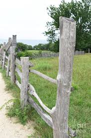 How to install fence posts for wooden fence. Handmade Rustic Wooden Fencing Along A Pasture Photograph By Dejavu Designs