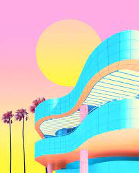 Aug 05, 2020 · the pink, green, grey, yellow, and blue flag was created in 2017 by an artist named roswell to represent the questioning community. Getty Vaporwave Aesthetic Neon Blue Pink Graphicdesign Palmtrees Sunset Architecture Yellow Orange Losangeles California Minimalist Crump Vsco