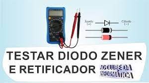 Lfeatures 1) cathode common type. Como Testar Diodo Zener E Retificador Youtube