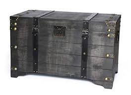 Choose from contactless same day delivery, drive up and more. Distressed Black Large Wooden Storage Trunk Coffee Table Buy Online In Angola At Angola Desertcart Com Productid 69586561