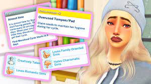 The mod focusing on everything that you supply in the game for earthy content. Have Periods Turn Ons Turn Offs Talents The Sims 4 Slice Of Life Mod Update Youtube