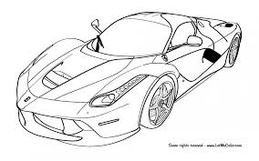 Ferrari Coloring Pages Cars Coloring Pages Sports Coloring Pages Race Car Coloring Pages
