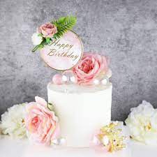 See more of happy birthday cakes, flowers, images & pictures on facebook. Cake Decoration Wrought Iron Flowers Mother S Day Happy Birthday Flower Cake Topper Buy Cake Topper Happy Birthday Cake Topper Flower Cake Topper Product On Alibaba Com