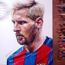 Drawing Lionel Messi Leomessi Lionelmessi Messi Drawing Coloredpencil Drawholic Prismacolor Portrait Lionel Messi Messi Drawing Lionel Andres Messi
