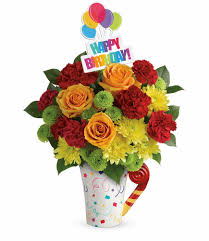 Maybe you would like to learn more about one of these? Teleflora S Fun N Festive Bouquet In Saint Paul Mn St Paul Floral Birthday Flower Delivery Birthday Flowers Bouquet Birthday Flowers