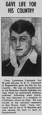 East Tennessee Veterans Memorial Association — Carmack, Lawrence E.