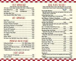 Calling this design colorful doesn't remotely do it justice. Diner Menu Template Free Tablon