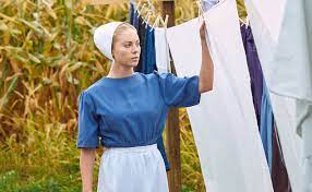 In Love Finds You In Charm An Amish Woman Ponders A Bigger World Published 2015 Amish Clothing Amish Amish Culture
