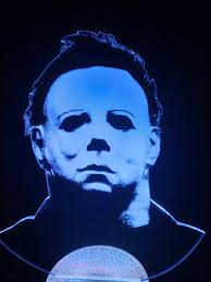Michael Myers Holloween Scary 3d Lamp