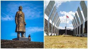 Monumen jendral sudirman berada di desa pakis baru kecamatan nawangan kabupaten pacitan. Monumen Jenderal Sudirman Jejak Perjuangan Jenderal Besar Di Pacitan Tribun Travel