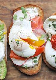 Gourmet Breakfast Toast Recipes With Poached Eggs Billy Parisi Recipe Toast Recipes Gourmet Breakfast Recipes