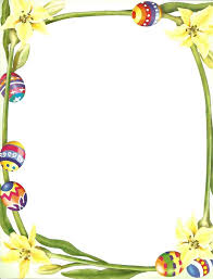 Just click on the pictures to download. Letter Paper Easter Border Idea Art Doreens Briefpapierwelt