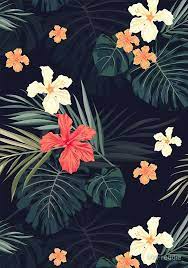 Buy 3 or more and get an image free!!! Dark Tropical Flowers By Mrfreddie Iphone Wallpaper Tropical Flower Wallpaper Pattern Wallpaper