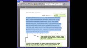 For more information, please consult the publication manual of the american psychological association, 6th edition, second printing. Apa Style Formatting The Title Page Abstract And Body Youtube