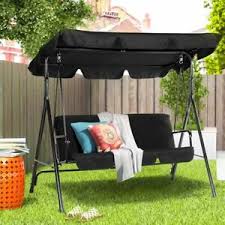 3 seat swing with canopy. Patio Chairs For Sale In Stock Ebay
