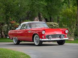 Image result for Fiesta Red 1956 Thunderbird
