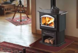 The s1 also features a secure lock lever action door handle Napoleon 1150 Wood Stove Gourmet Wood Stove Fireplacepro