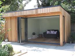 Garden Gym With Storage Room The Garden Room Guide Summer House Garden Contemporary Garden Rooms Garden Room