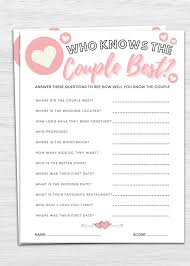 Can you land the punchline or is it mia? 9 Same Sex Couples Wedding Shower Games Free Printable