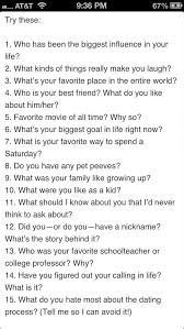 But if you don't, keep this general messaging formula in mind: First Date Questions To Try Out Or If U Are Already In Relationship And Dont Know What To S This Or That Questions Getting To Know Someone First Date Questions