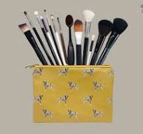 Borsa per trucco con stampa dalmata Custodia cosmetica in PU ...