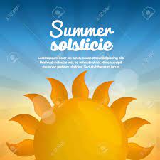 Information about summer solstice 2021. Summer Solstice Vacations Day Bright Sun Blue Sky Shine Vector Royalty Free Cliparts Vectors And Stock Illustration Image 99329906