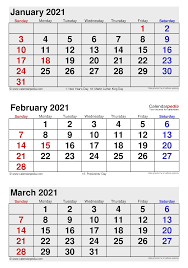 Printing tips for 2021 calendar. February 2021 Calendar Templates For Word Excel And Pdf