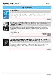 Check it out below and share the love. Personal Memoirs Lybrary Com