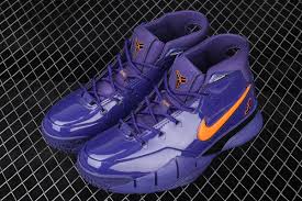 Undefeated x nike zoom kobe 4 protro devin booker release date: Nike Kobe 1 Protro Devin Booker Pe Purple For Sale The Sole Line