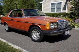 Image result for Apricot Orange 1981 Mercedes