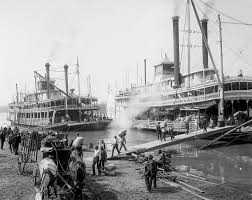 steamboat mississippi river landing in memphis tn 1906 steam boats river boat steamboats steamboat mississippi river landing in