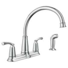 Maybe you would like to learn more about one of these? Moen 87403 Bexley Chrome Two Handle High Arc Kitchen Faucet With Sprayer At Sutherlands