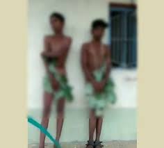 ~~beware the nekkid man~~ by sherry gibson. Maharashtra Furore Over Dalit Boys Being Paraded Nude In Jalgaon S Village