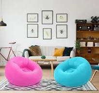 Amazon.com: Realspring Inflatable Bean Bag Chairs Outdoor ...