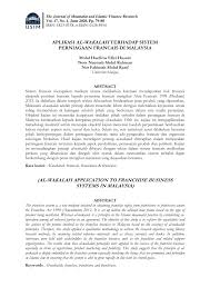Francais format perniagaan adalah jenis francais yang paling popular dan paling komperehensif. Pdf Aplikasi Al Wakalah Terhadap Sistem Perniagaan Francais Di Malaysia