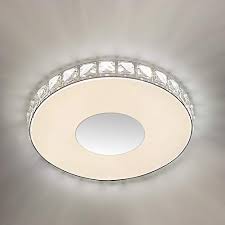 Lighting is one of those things that affects us tremendously despite the. Buy Crystal Flush Mount Ceiling Light Galtlap Modern Led Lighting Close To Ceiling Light Fixtures 10 6 Round Glass Ceiling Lamp 3000k Contemporary Crystal Chandelier For Living Room Kitchen Bedroom Online In Indonesia