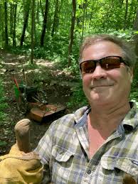 Be like Tom! Come to the workday at Potato Creek next Saturday 6/7/25 at  9AM. We have the equipment, we need you help.