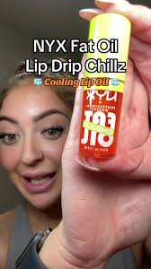 NYX Fat Oil Lip Drip Chillz Review: Citrus Chiller
