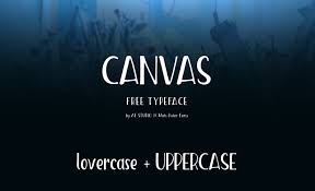 Canva has one million stock photos and text options you can choose from. Canvas Font Befonts Com