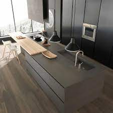 Ob luxuriöse ausführung mit kochinsel oder eine praktische. Kuche Mit Kochinsel 50 Tolle Gestaltungen Moderne Graue Kuche Kuche Mit Kochinsel Kuchendesign