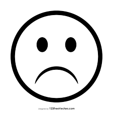 Frowning Face Emoji Outline Emoji Coloring Pages Black And White Stickers Emoji