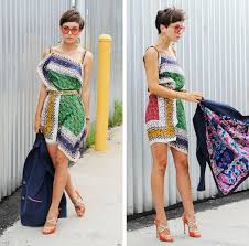 The Glamourai Diy Dress Fashion Diy Scarf