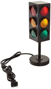 8 Traffic Light Table Lamp Rhode Island Novelty In 2020 Light Table Lamp Table Lamp